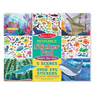 Melissa & Doug - Reusable Sticker Pad - Under the Sea - 30500