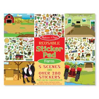 Melissa & Doug - Reusable Sticker Pad - Farm - 30501