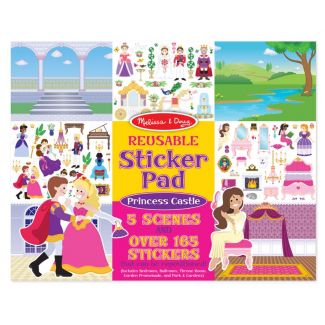 Melissa & Doug - Reusable Sticker Pad - Princess Castle - 4306