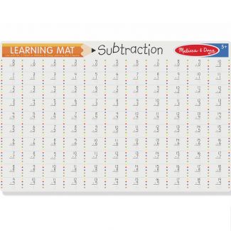 Melissa & Doug - Subtraction Write-A-Mat - 5032