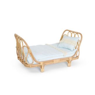 Poppie Toys - Poppie Duvet and Pillow Sets with Fringe - Blue