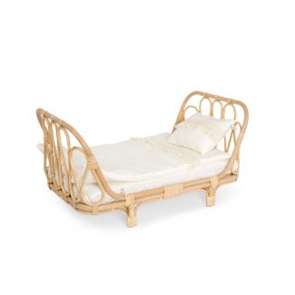 Poppie Toys - Poppie Duvet and Pillow Set with Fringe - White