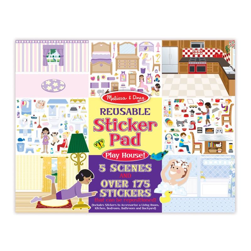 Melissa and shop doug reusable stickers