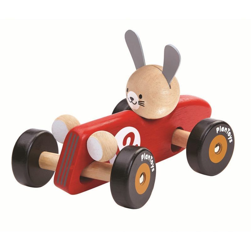 Plan toys racing shop car