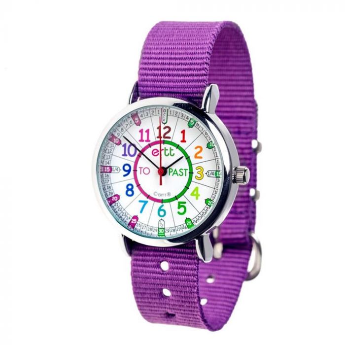 EASYREAD Watch Rainbow Past/To Children' Watch Wrist Watch Time