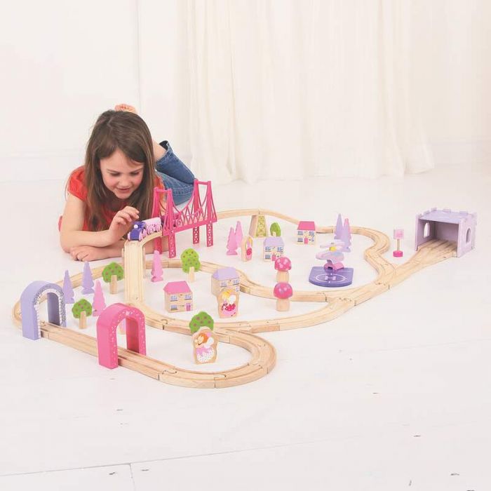 Fairy town train outlet set