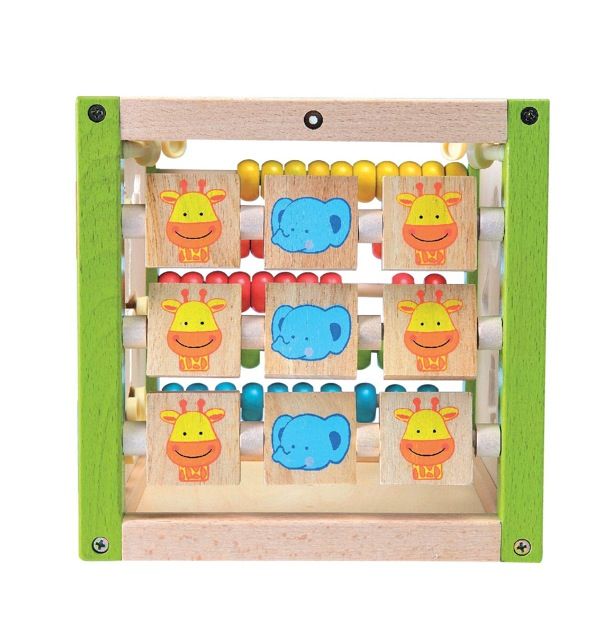 EverEarth My First Multi Play Activity Cube Knock On Wood Toys
