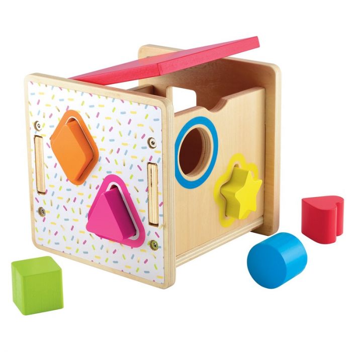 Elc wooden best sale shape sorter