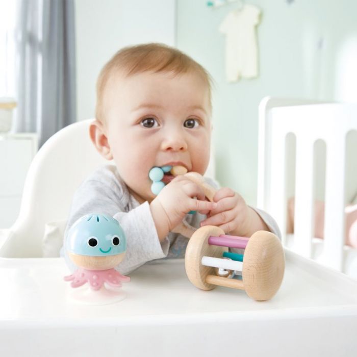 Hape Baby To Toddler Sensory Gift Set Knock On Wood Toys