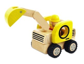 Wooden sale excavator toy