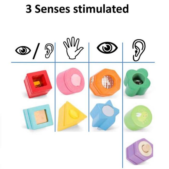Le toy van petilou sensory shapes top