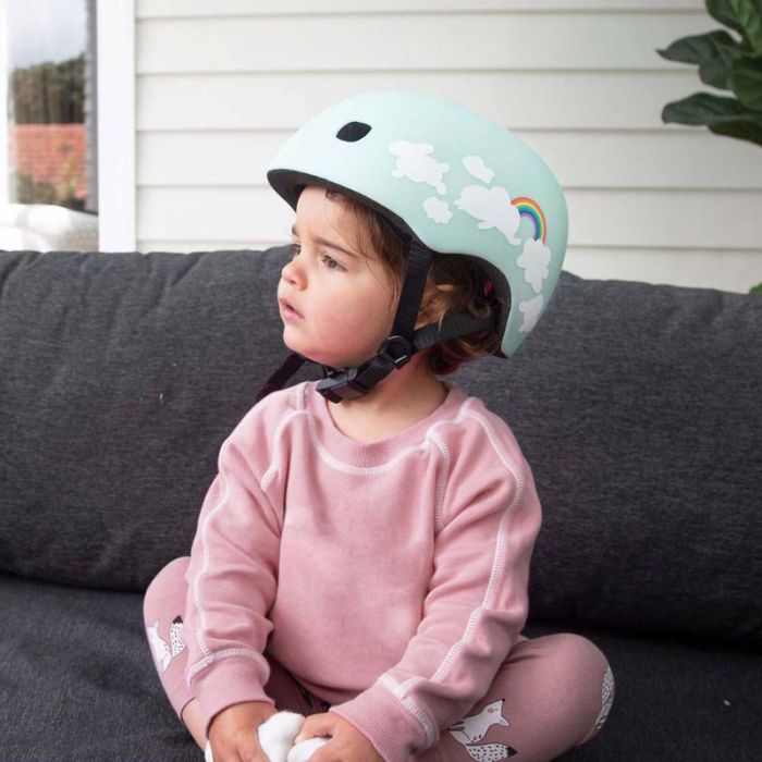 Micro Micro Kids Helmet Clouds Knock On Wood Toys