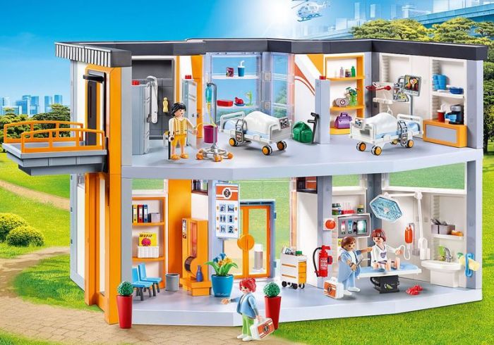 Playmobil City Life Large Hospital 70190 Knock On Wood Toys