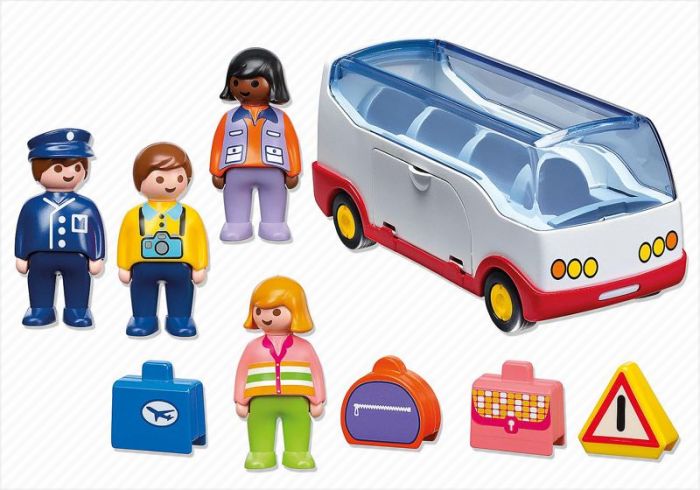 Playmobil shop airport bus