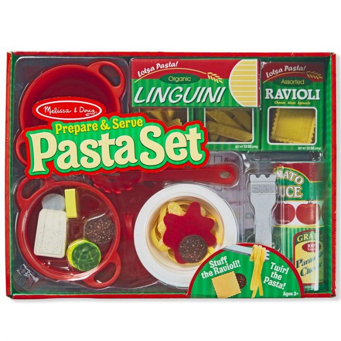 Melissa and doug pasta set clearance