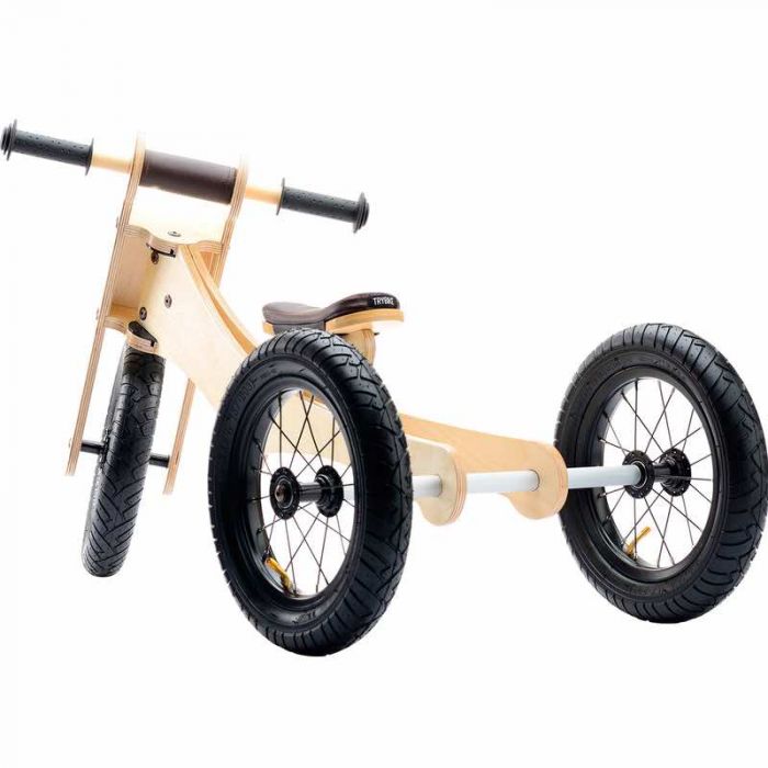 TRYBIKE Wooden Trike 4 in 1 Wooden bike