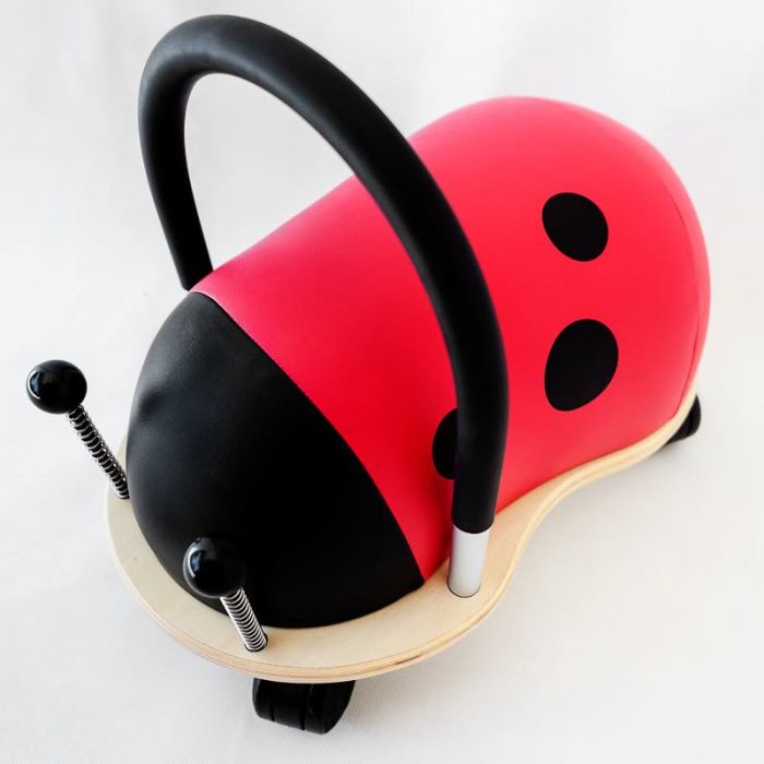 Wooden ladybug sales ride on