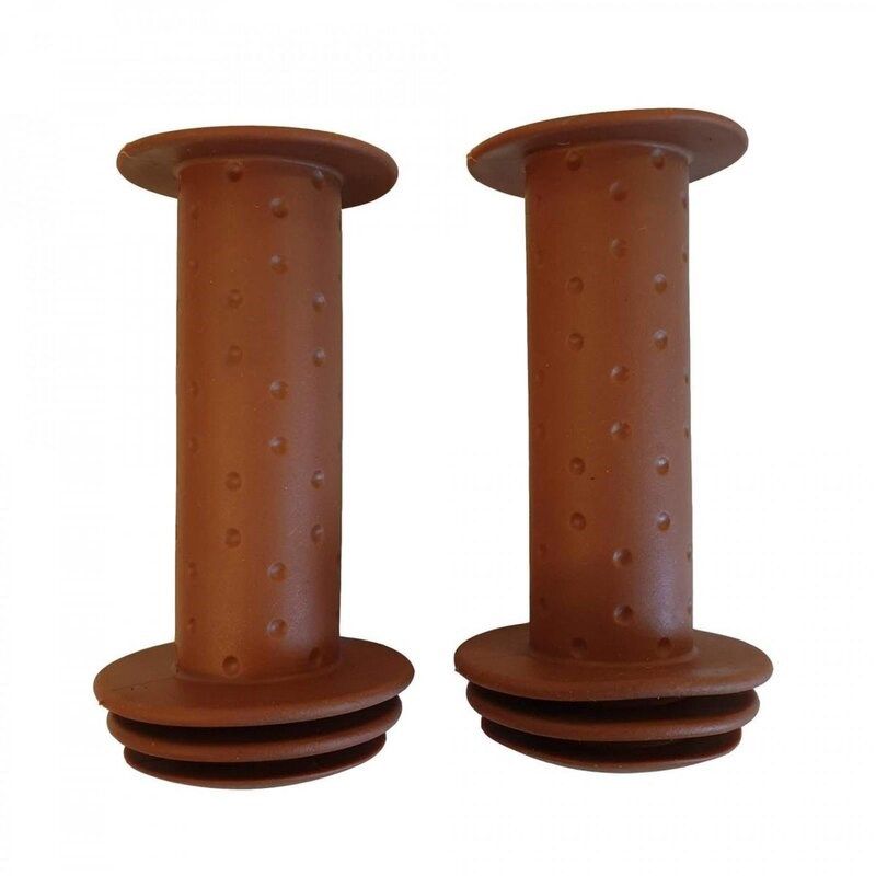 Trybike Handlebar Grips Brown (Pair) Knock On Wood Toys