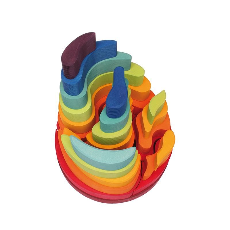 Grimms 7 Steps Stacking Tower Grimms Block Stacking Tower Grimms