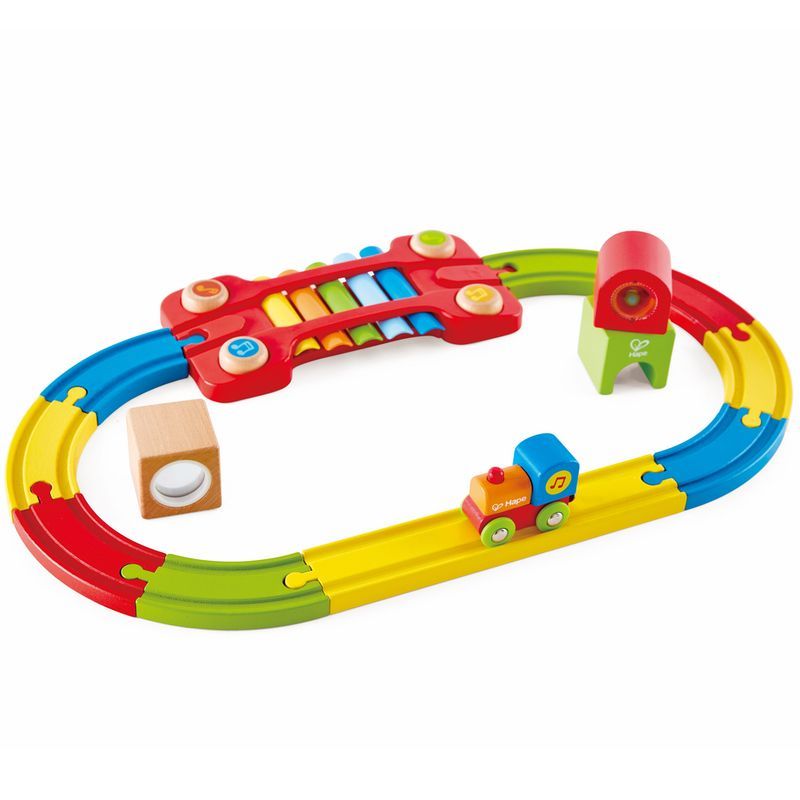 Railworld Discovery Mat by Hape main image 1