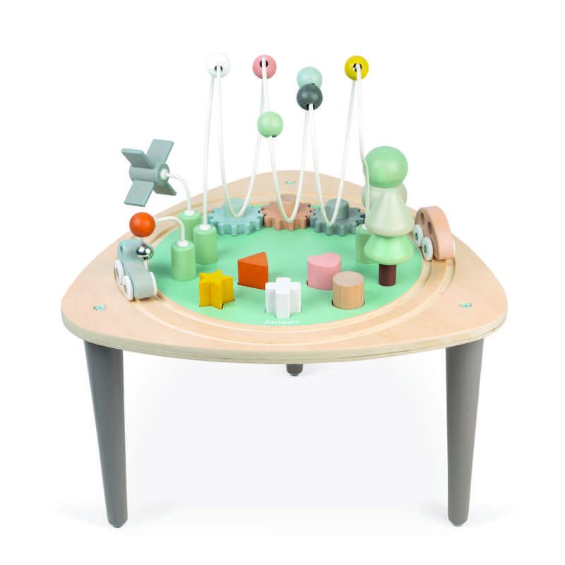 Janod Cocoon Activity Table Knock On Wood Toys