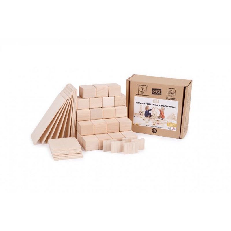 Just Blocks - Small Pack - 74 Elements | Knock On Wood Toys