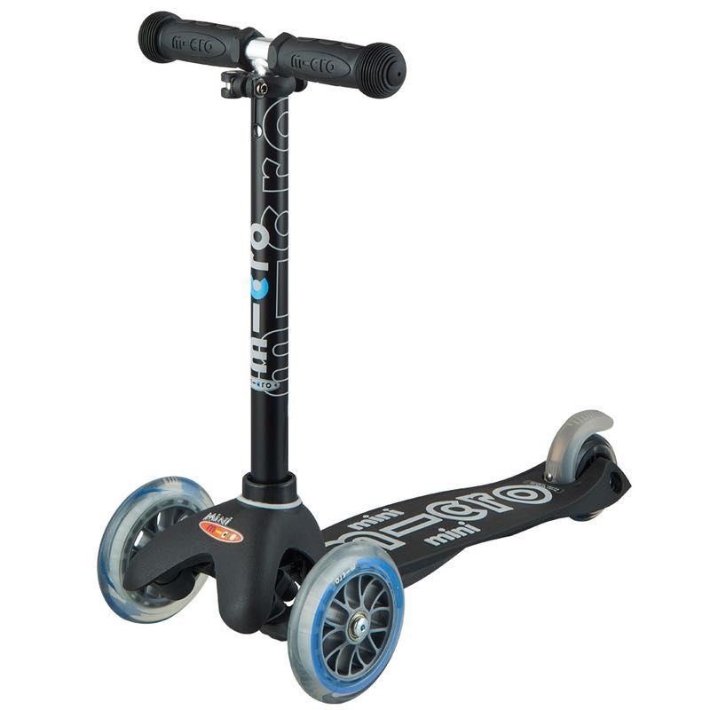 Mini Micro Deluxe Limited Edition Black | Mini Micro | Microscooters | Knock On Wood Toys