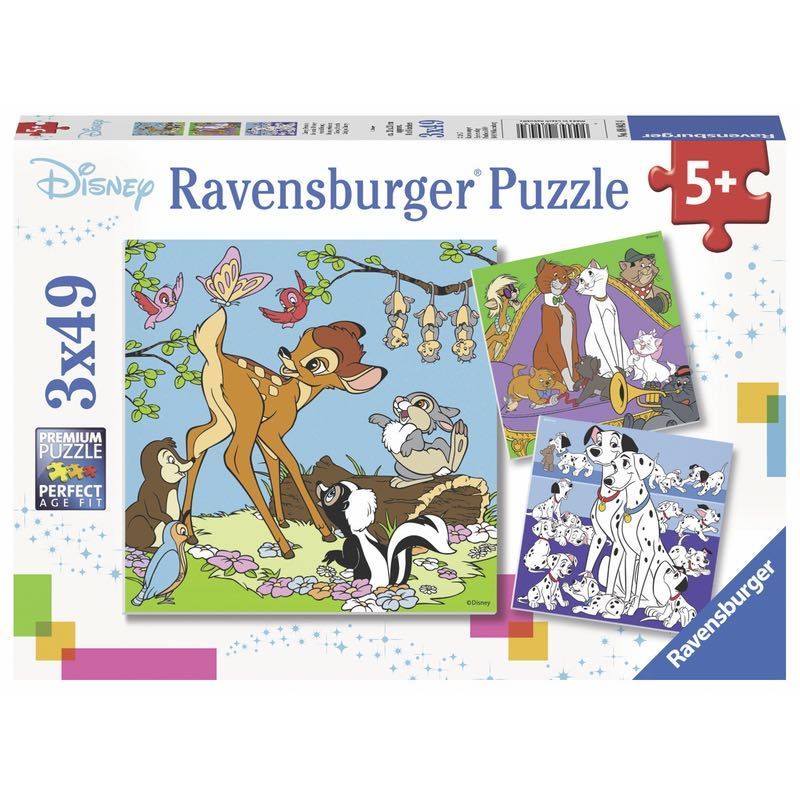 Ravensburger - Disney Princess 3 Puzzle 3x49pc