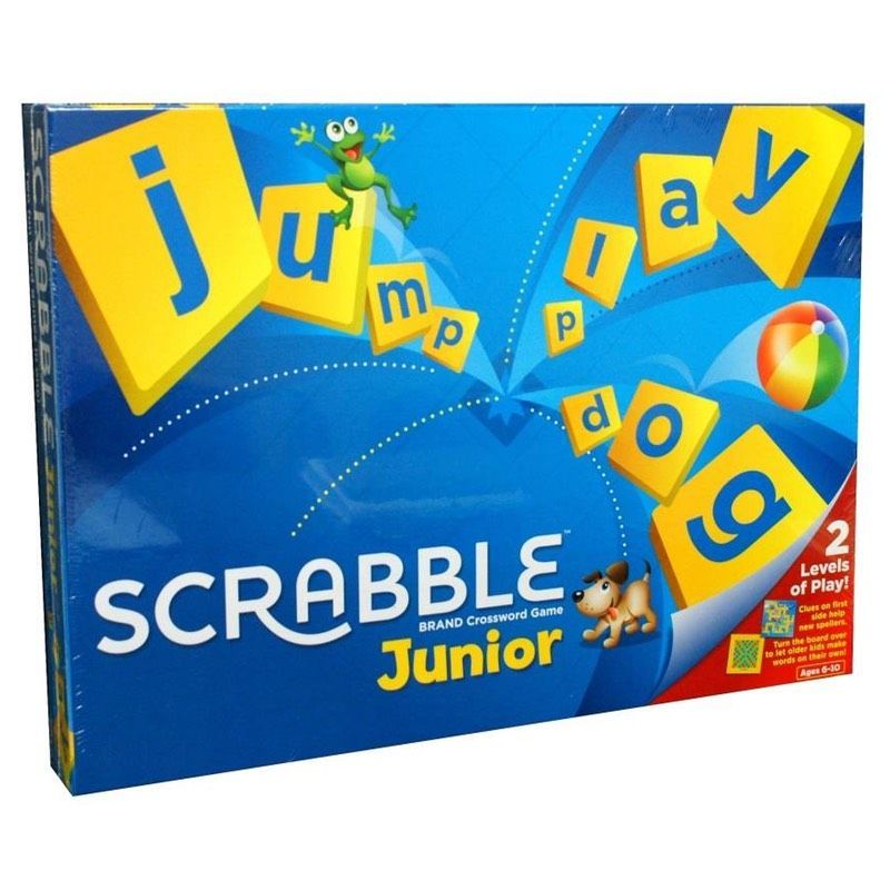Jual Mattel Games Scrabble Junior Crossword Board Game Di Seller Velvet