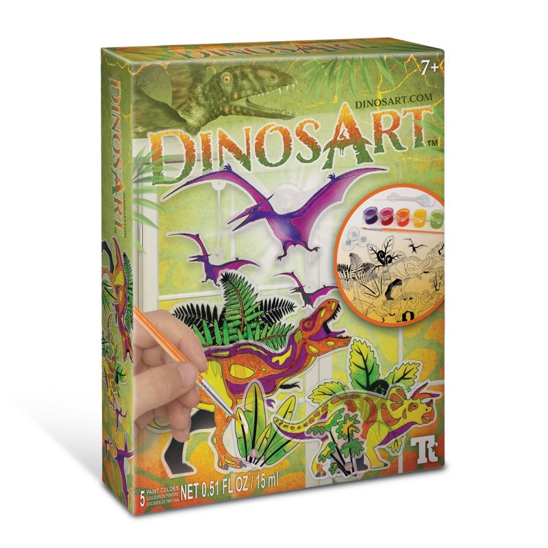 DinosArt - Suncatchers Craft Kit