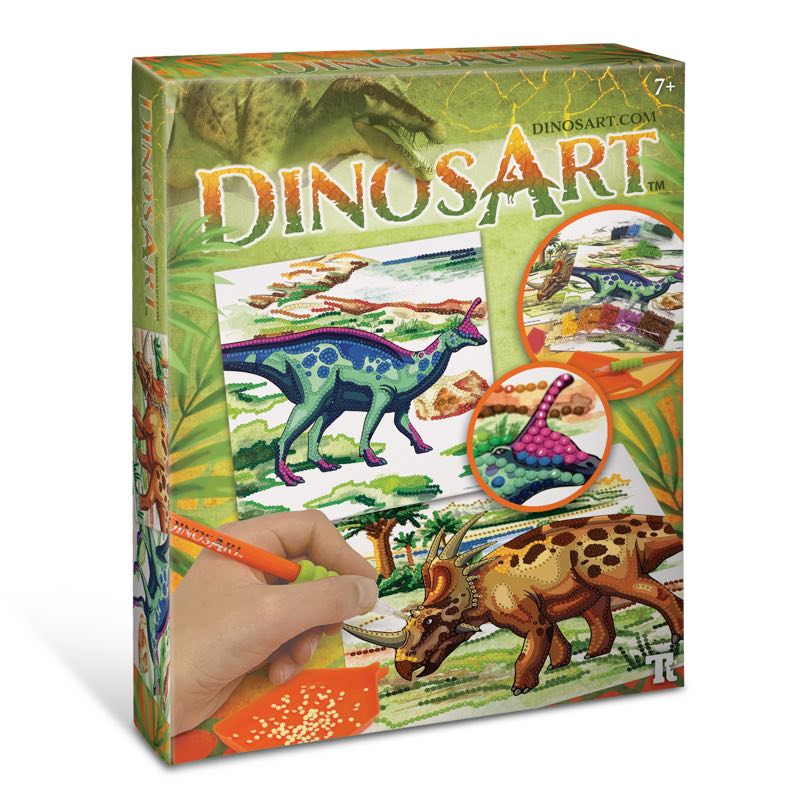 DinosArt - Dazzle-by-Number Craft Kit