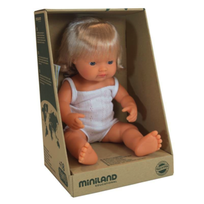 Buy Miniland Doll Caucasian Girl Online