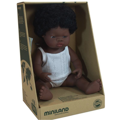 Buy Miniland Doll African Girl Online