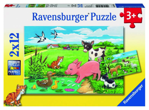 Ravensburger Puzzle - Baby Farm Animals Wooden Game Online