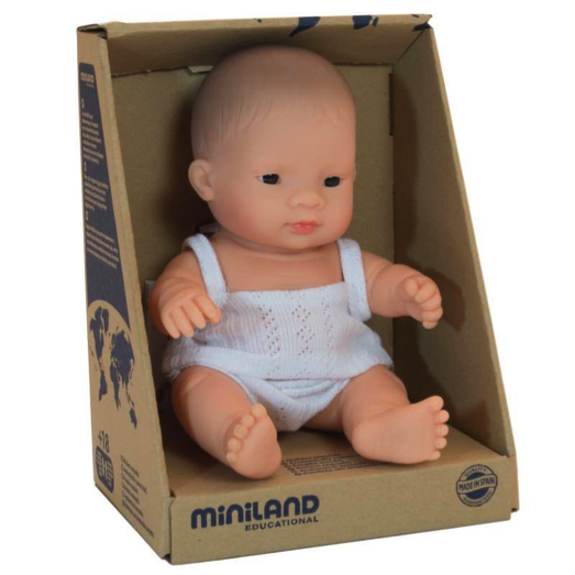 Buy Miniland Doll Baby Boy Asian Online